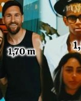 身高差36厘米！亚马尔1年长高10cm至1米81，女友身高仅1米45